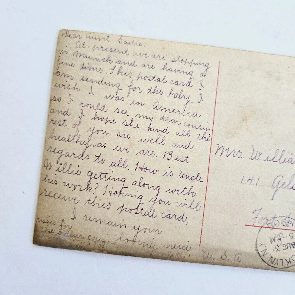 N/A antique postcard